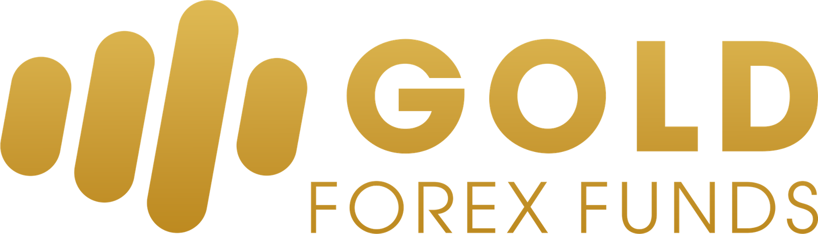 Logo de Gold Forex Funds, firma de fondeo para traders.